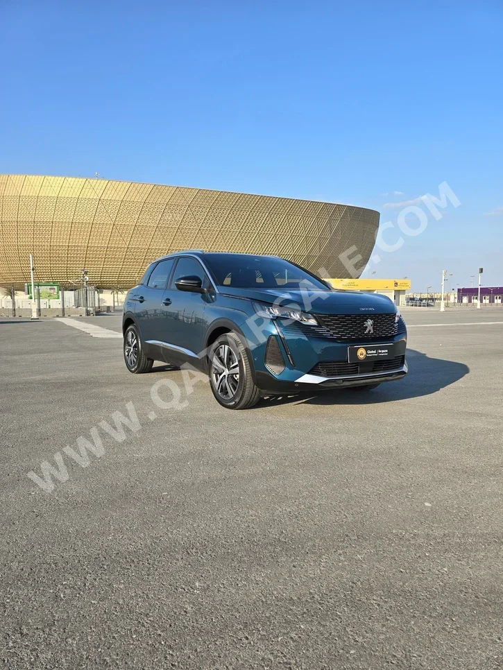 Peugeot  3008  4 Cylinder  Hatchback  Blue  2025