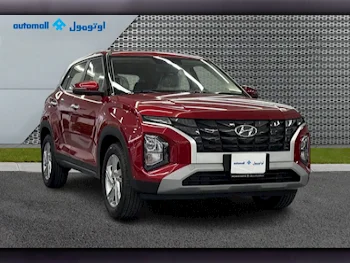 Hyundai  Creta  2023  Automatic  25,001 Km  4 Cylinder  Front Wheel Drive (FWD)  SUV  Red  With Warranty