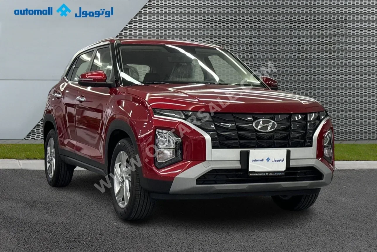 Hyundai  Creta  2023  Automatic  25,001 Km  4 Cylinder  Front Wheel Drive (FWD)  SUV  Red  With Warranty