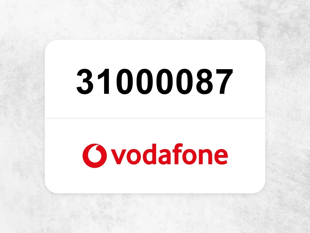 Vodafone Mobile Phone  31000087