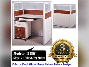 Desks & Computer Desks - Partition Desk  - Merir Furniture  - White