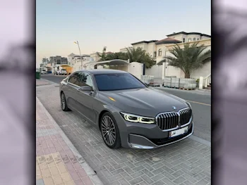 BMW  7-Series  730 Li  2021  Automatic  58,000 Km  4 Cylinder  Rear Wheel Drive (RWD)  Sedan  Gray  With Warranty