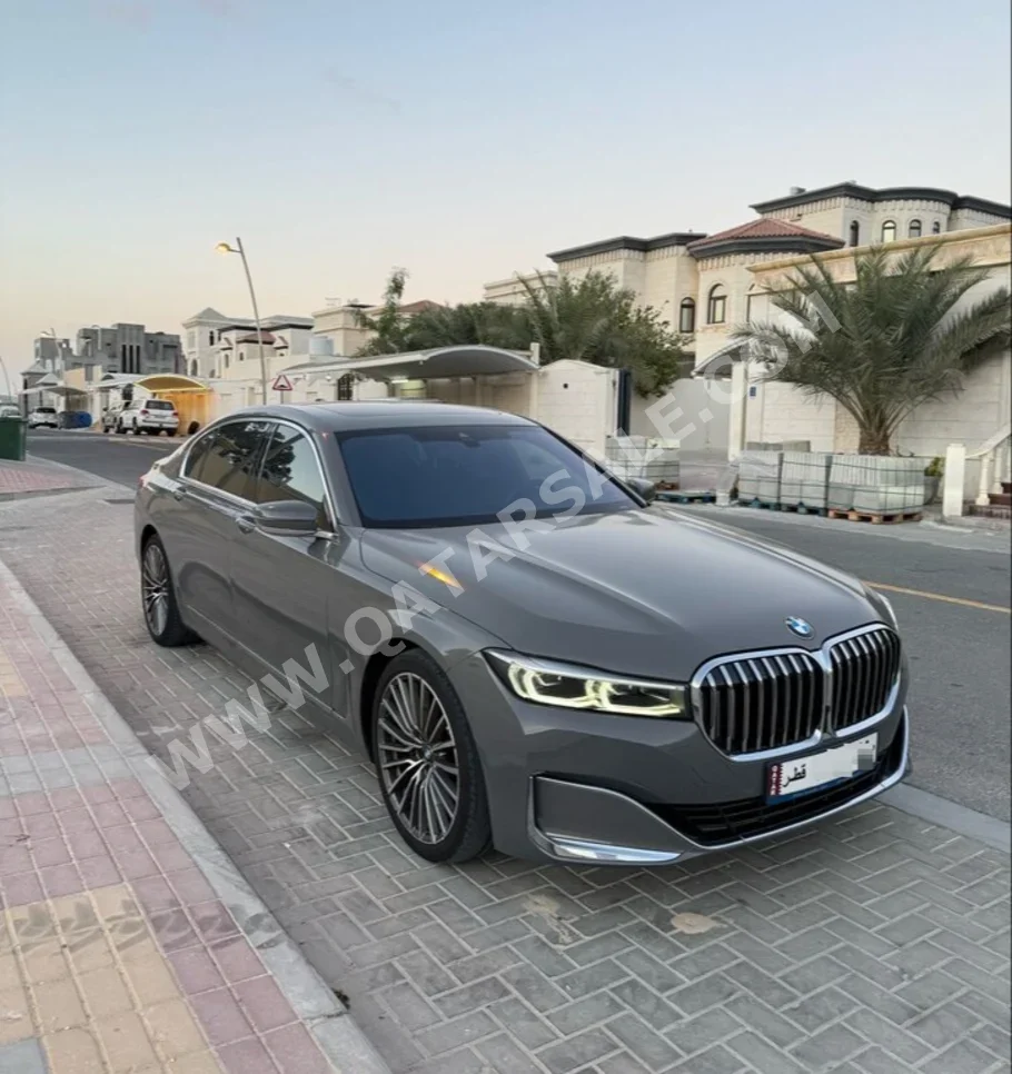 BMW  7-Series  730 Li  2021  Automatic  58,000 Km  4 Cylinder  Rear Wheel Drive (RWD)  Sedan  Gray  With Warranty