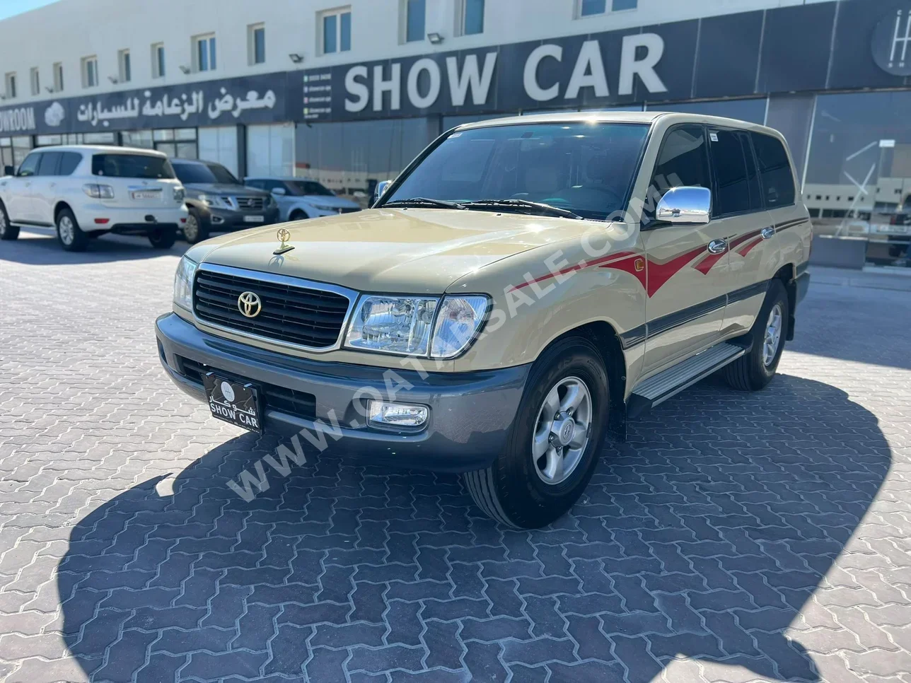 Toyota  Land Cruiser  GXR  2001  Manual  480,000 Km  6 Cylinder  Four Wheel Drive (4WD)  SUV  Beige