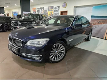 BMW  7-Series  730 Li  2014  Automatic  96,100 Km  6 Cylinder  Rear Wheel Drive (RWD)  Sedan  Dark Blue