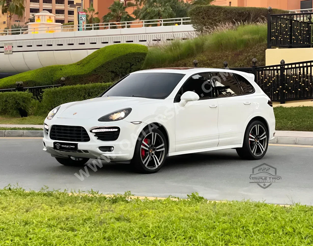 Porsche  Cayenne  GTS  2013  Automatic  64,000 Km  8 Cylinder  Four Wheel Drive (4WD)  SUV  White