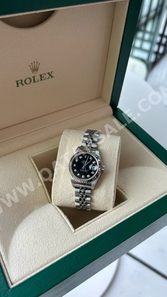 Watches - Rolex  - Analogue Watches  - Black  - Women Watches