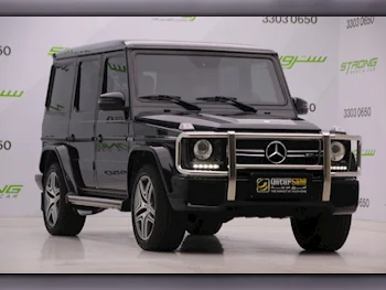 Mercedes-Benz  G-Class  63 AMG  2015  Automatic  198,500 Km  8 Cylinder  Four Wheel Drive (4WD)  SUV  Black