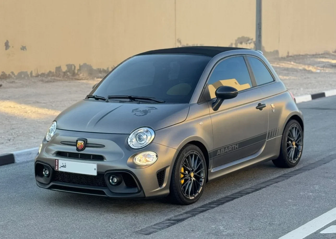 Fiat  595  Abarth  2022  Automatic  42,000 Km  4 Cylinder  Front Wheel Drive (FWD)  Hatchback  Gray