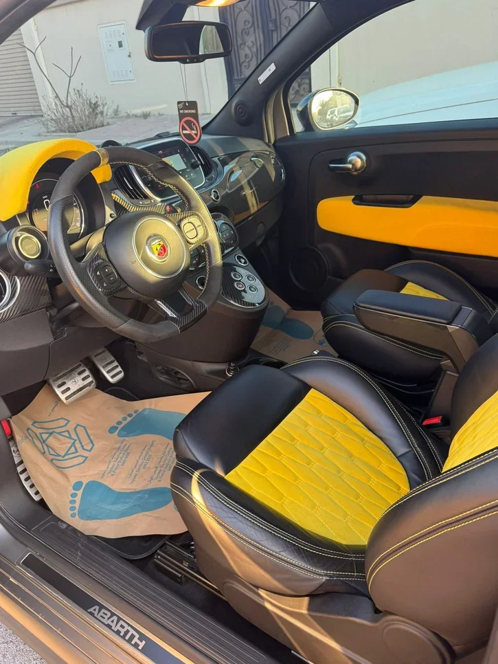 Fiat  595  Abarth  2022  Automatic  42,000 Km  4 Cylinder  Front Wheel Drive (FWD)  Hatchback  Gray