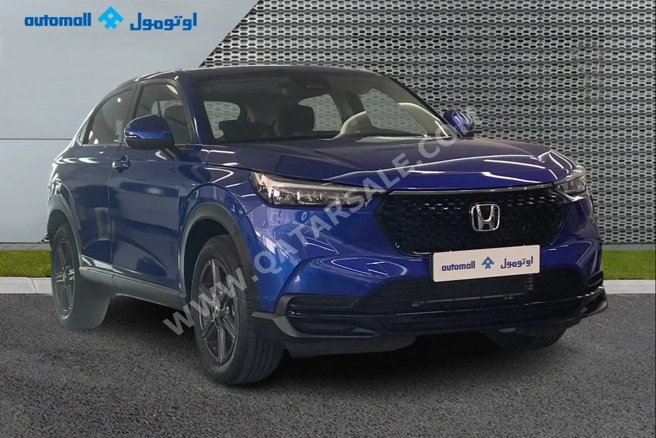 Honda  HRV  2023  Automatic  9,980 Km  4 Cylinder  Front Wheel Drive (FWD)  SUV  Blue  With Warranty