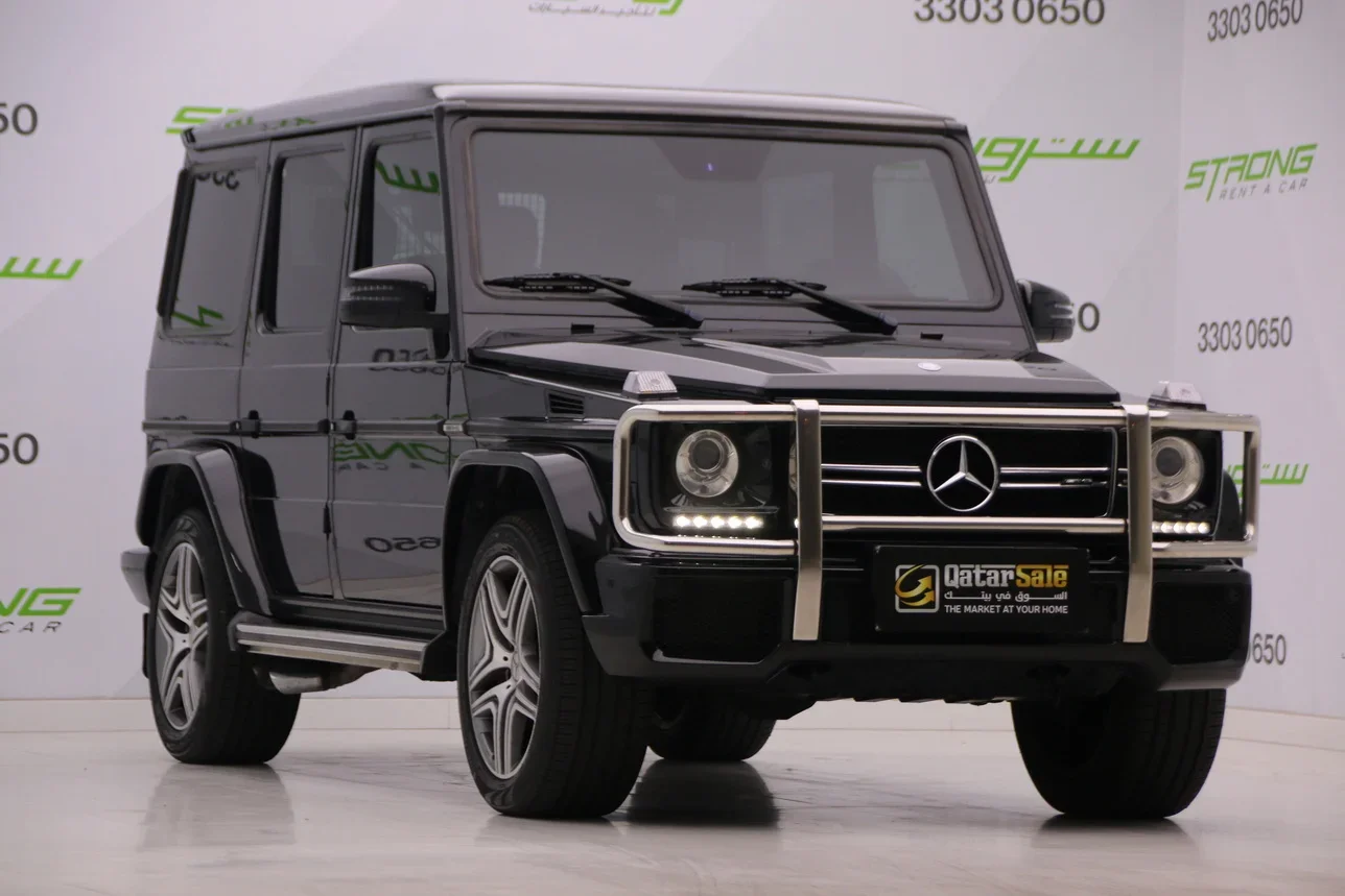 Mercedes-Benz  G-Class  63 AMG  2015  Automatic  198,500 Km  8 Cylinder  Four Wheel Drive (4WD)  SUV  Black