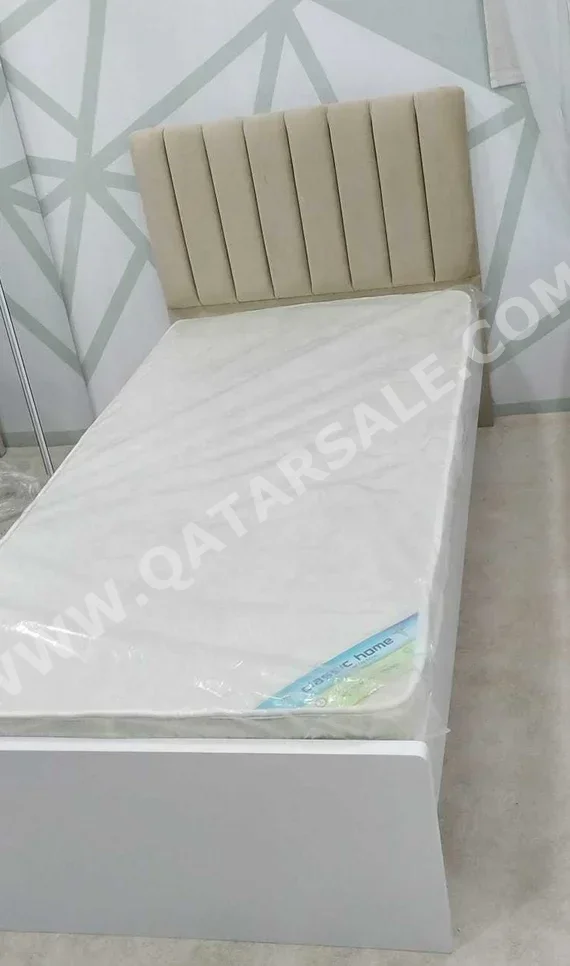 Beds - Single  - Yellow  - Mattress Included