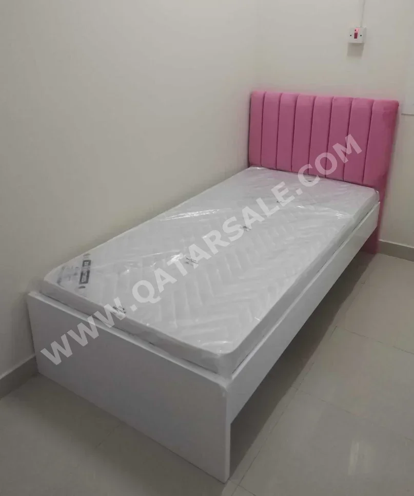 Beds - Single  - Pink  - Mattress Included