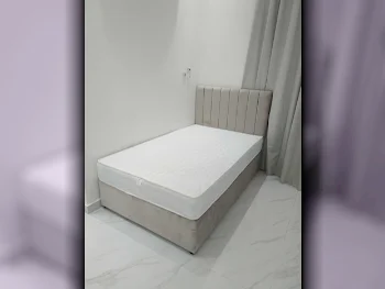 Beds - Single  - Brown  - Mattress Included