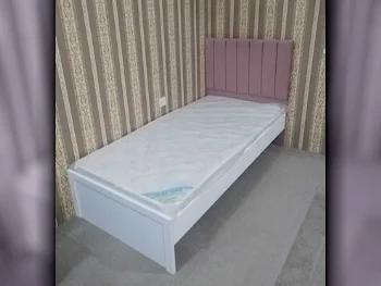 Beds - Single  - Pink  - Mattress Included