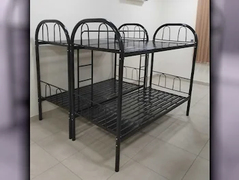 Beds - Double bunk  - Black  - Mattress Included