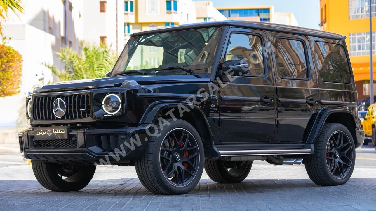 Mercedes-Benz  G-Class  63 AMG  2025  Automatic  400 Km  8 Cylinder  Four Wheel Drive (4WD)  SUV  Black