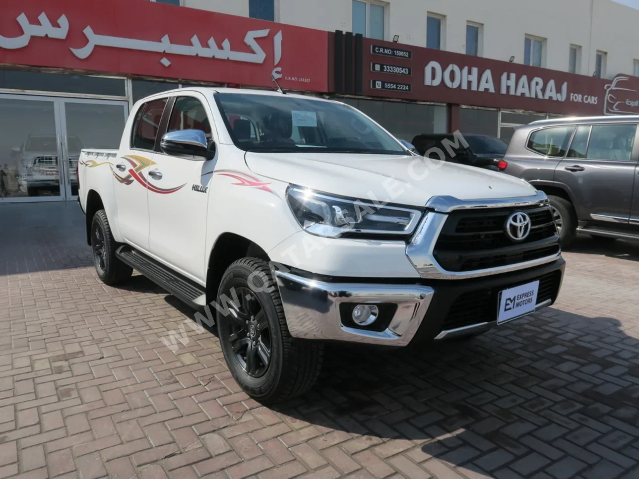 Toyota  Hilux  2025  Automatic  0 Km  4 Cylinder  Four Wheel Drive (4WD)  Pick Up  White  With Warranty