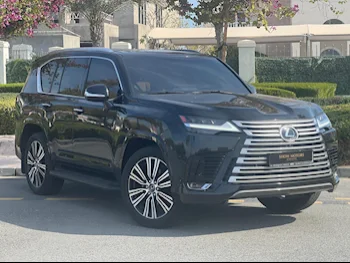  Lexus  LX  600 Luxury  2024  Automatic  5,500 Km  6 Cylinder  Four Wheel Drive (4WD)  SUV  Black  With Warranty