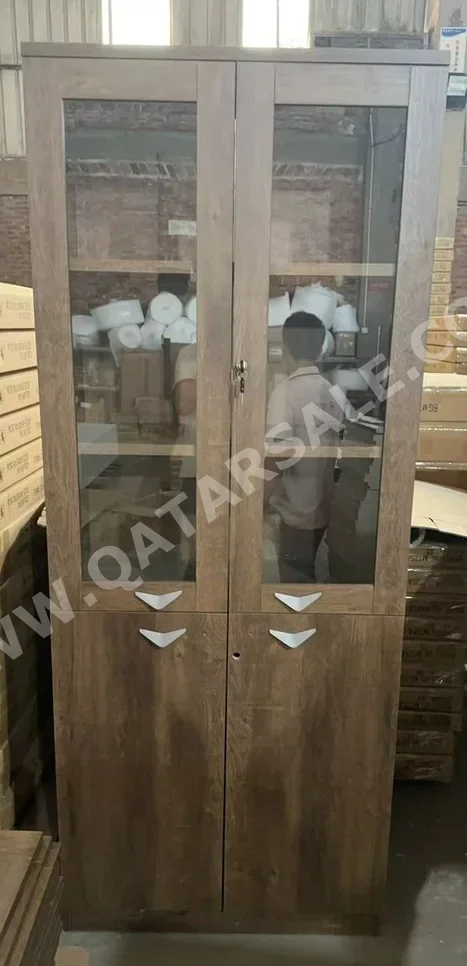 Bookcases & Shelving Units Shelving Unit with Doors - Brown