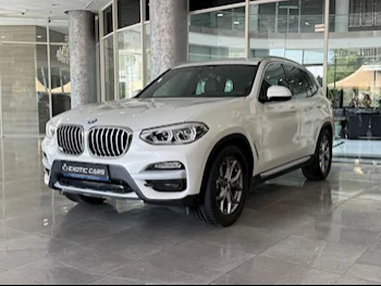 BMW  X-Series  X3  2019  Automatic  94,000 Km  4 Cylinder  Four Wheel Drive (4WD)  SUV  White