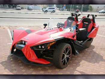 Polaris  SlingShot  2015  Manual  1,200 Km  4 Cylinder  All Wheel Drive (AWD)  Convertible  Red