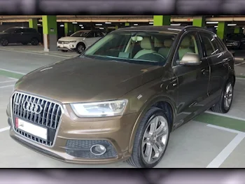 Audi  Q3  2.0 T  2015  Automatic  107,000 Km  4 Cylinder  Four Wheel Drive (4WD)  SUV  Brown Meccademia