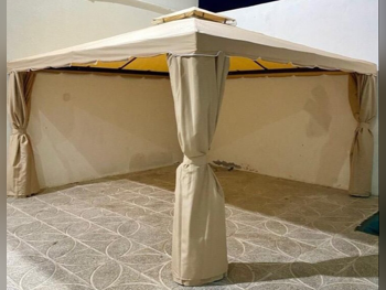 Camping Tent 4 Person Beige