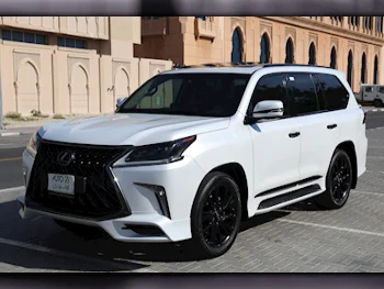Lexus  LX  570 S Black Edition  2020  Automatic  70,000 Km  8 Cylinder  Four Wheel Drive (4WD)  SUV  White