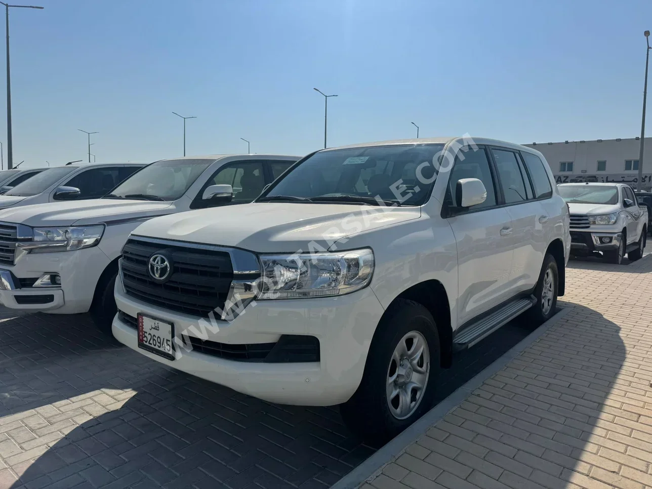 Toyota  Land Cruiser  G  2021  Automatic  80,000 Km  6 Cylinder  Four Wheel Drive (4WD)  SUV  White