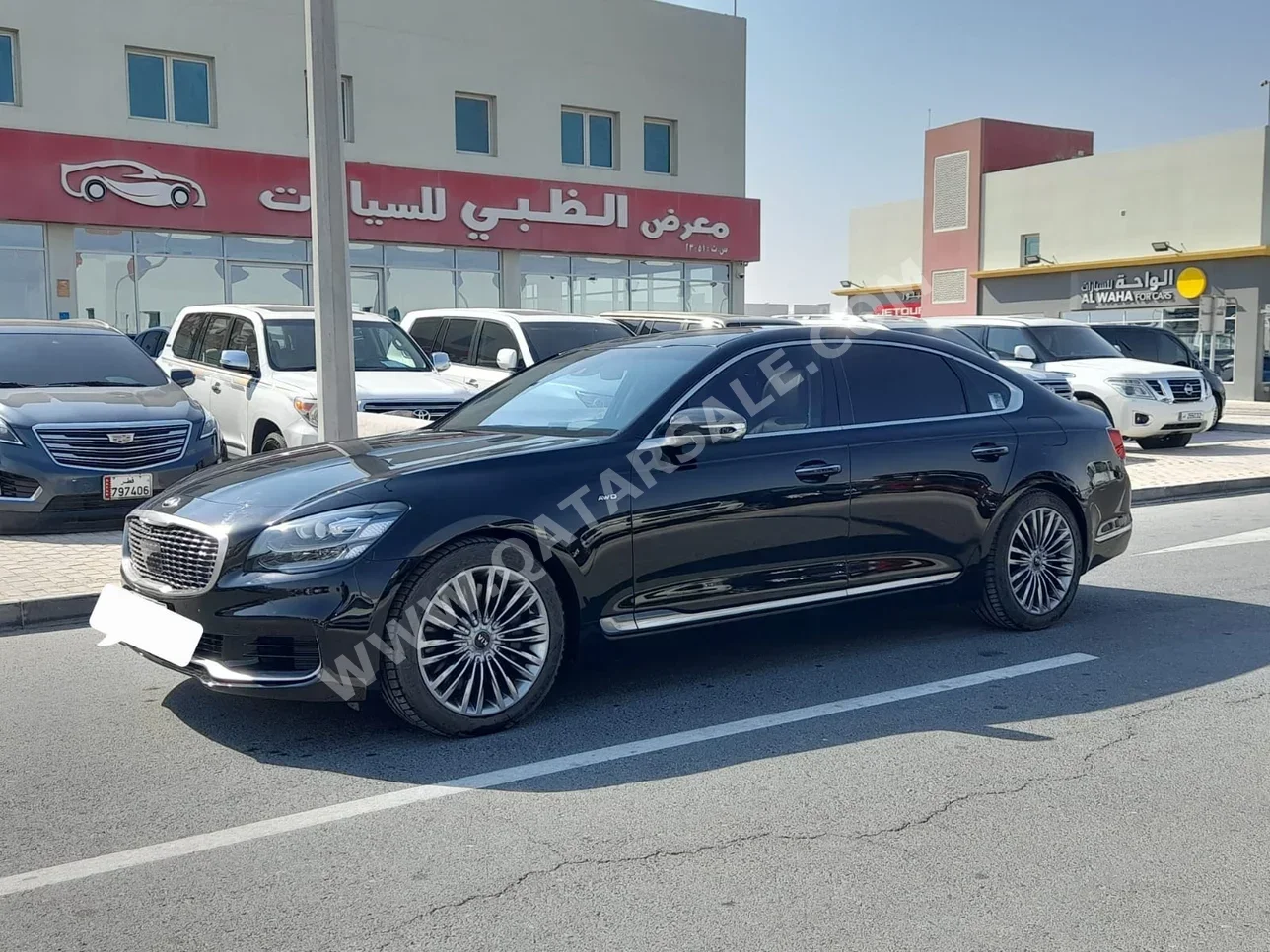 Kia  K900  2019  Automatic  65,000 Km  8 Cylinder  Rear Wheel Drive (RWD)  Sedan  Black