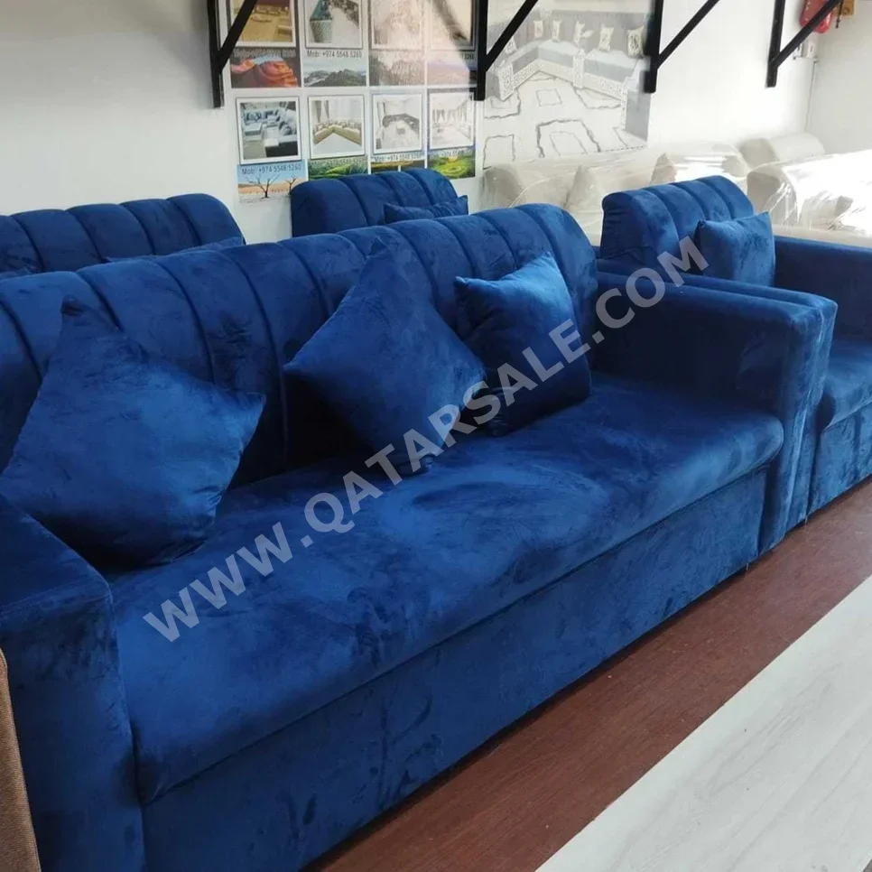 Sofas, Couches & Chairs Lifestyle  Sofa Set  - Fabric  - Blue