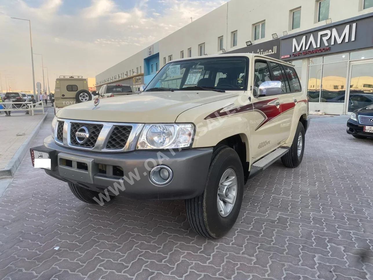 Nissan  Patrol  Safari  2019  Manual  74,000 Km  6 Cylinder  Four Wheel Drive (4WD)  SUV  Beige