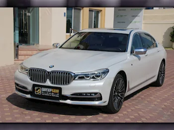 BMW  7-Series  750 Li  2016  Automatic  89,000 Km  8 Cylinder  Rear Wheel Drive (RWD)  Sedan  White