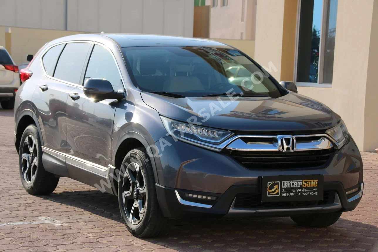  Honda  CRV  2019  Automatic  195,000 Km  4 Cylinder  Front Wheel Drive (FWD)  SUV  Gray  With Warranty