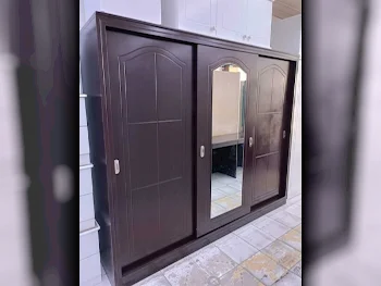 Wardrobes & Dressers - Doha Furniture  - Wardrobes  - Brown