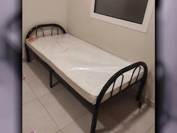 Beds - Single  - Black  - Mattress Included