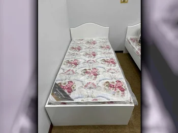 Beds - Single  - White  - Mattress Included