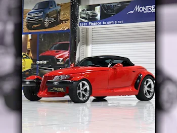 Plymouth  Prowler  1999  Automatic  91,000 Km  4 Cylinder  All Wheel Drive (AWD)  Coupe / Sport  Red