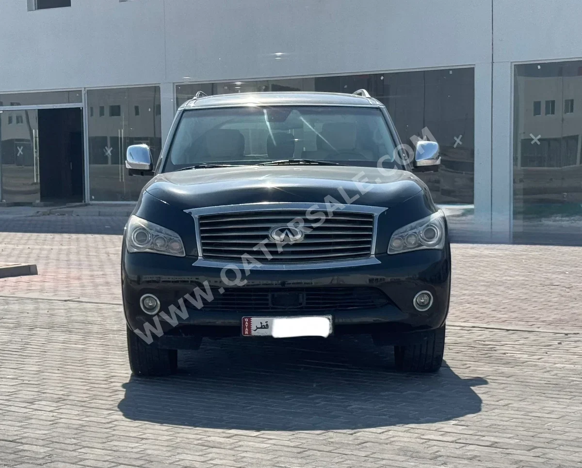 Infiniti  QX  56  2013  Automatic  206,000 Km  8 Cylinder  Four Wheel Drive (4WD)  SUV  Black