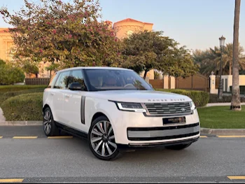 Land Rover  Range Rover  SV  2023  Automatic  9,000 Km  8 Cylinder  Four Wheel Drive (4WD)  SUV  White  With Warranty