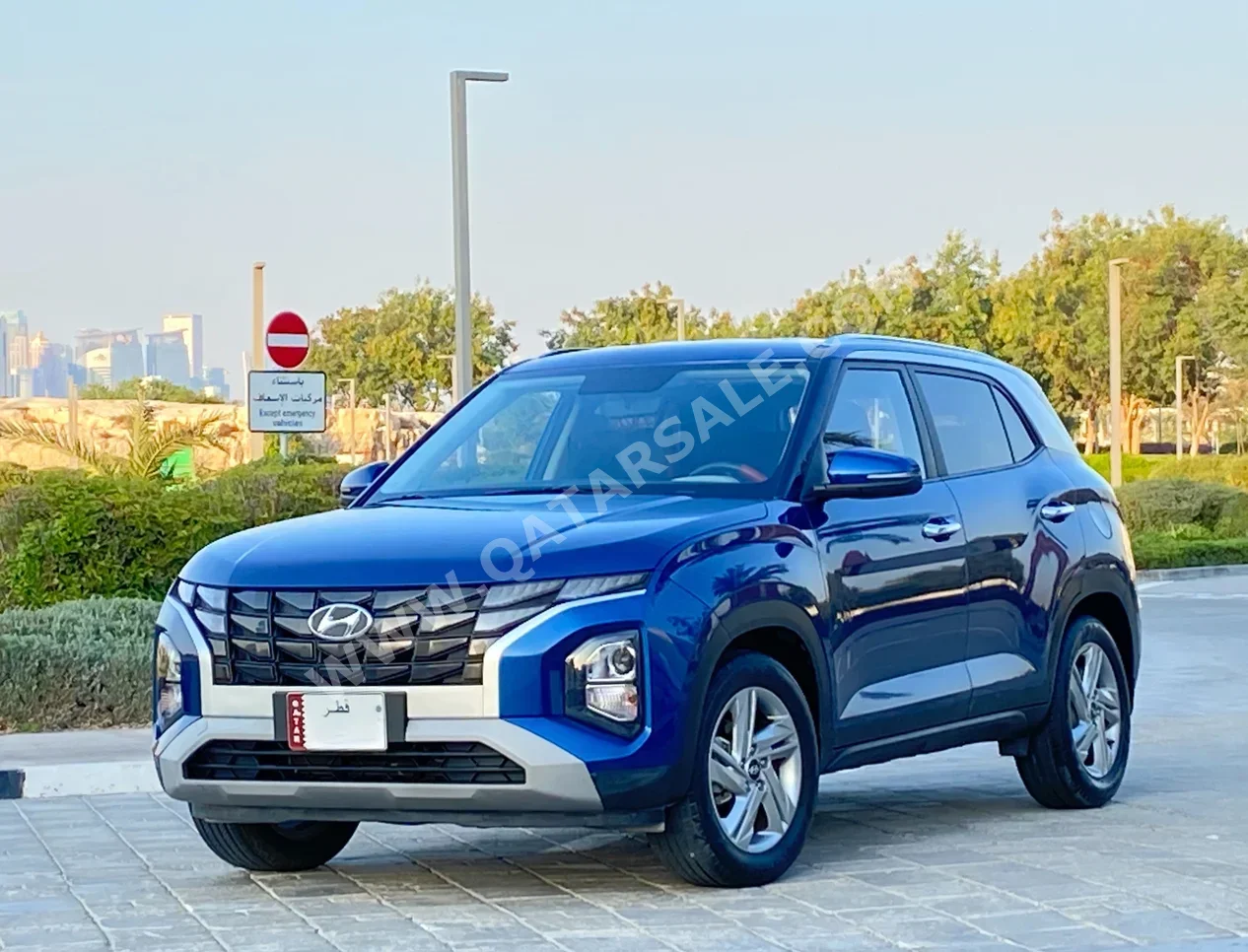 Hyundai  Creta  2021  Automatic  53,000 Km  4 Cylinder  Front Wheel Drive (FWD)  SUV  Blue