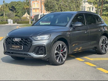 Audi  Q5  45 TFSI Quattro S-Line  2023  Automatic  14,000 Km  6 Cylinder  Rear Wheel Drive (RWD)  Sedan  Gray  With Warranty