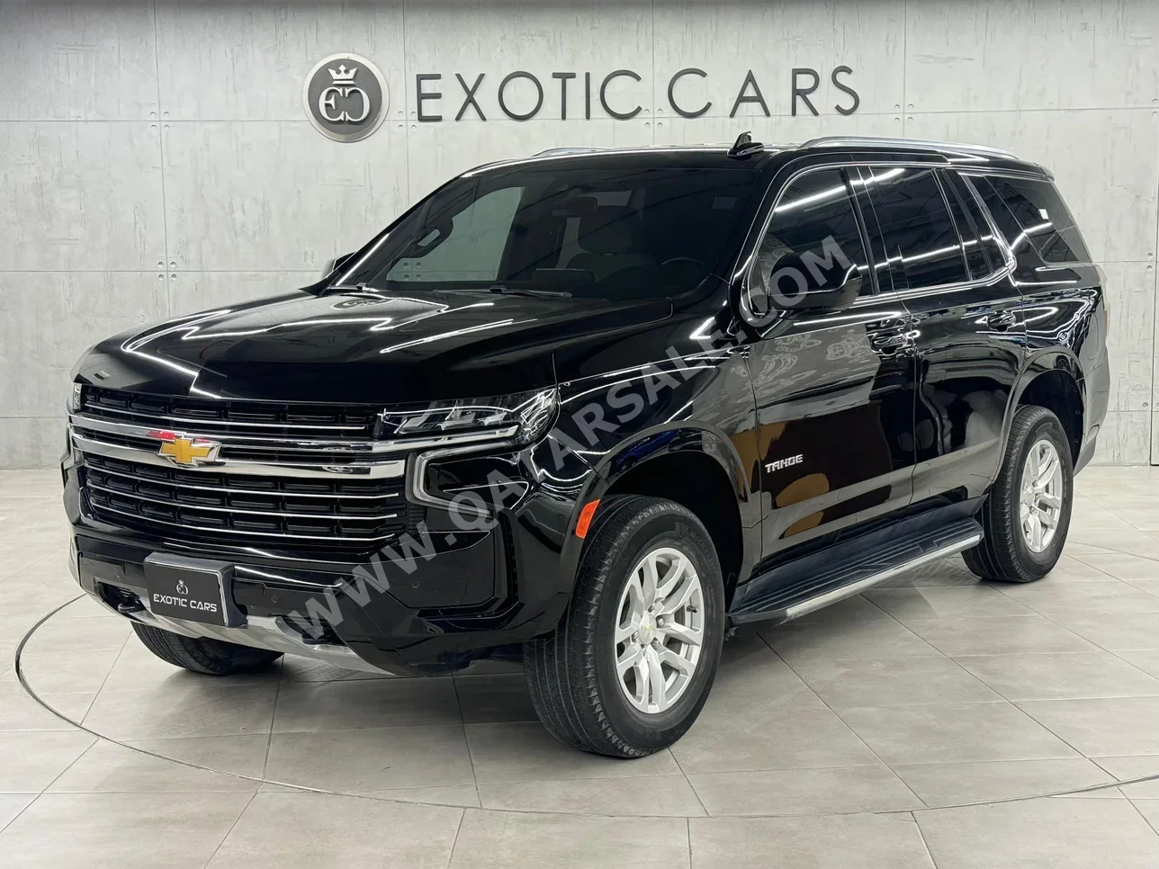 Chevrolet  Tahoe  LT  2022  Automatic  55,000 Km  8 Cylinder  Four Wheel Drive (4WD)  SUV  Black  With Warranty