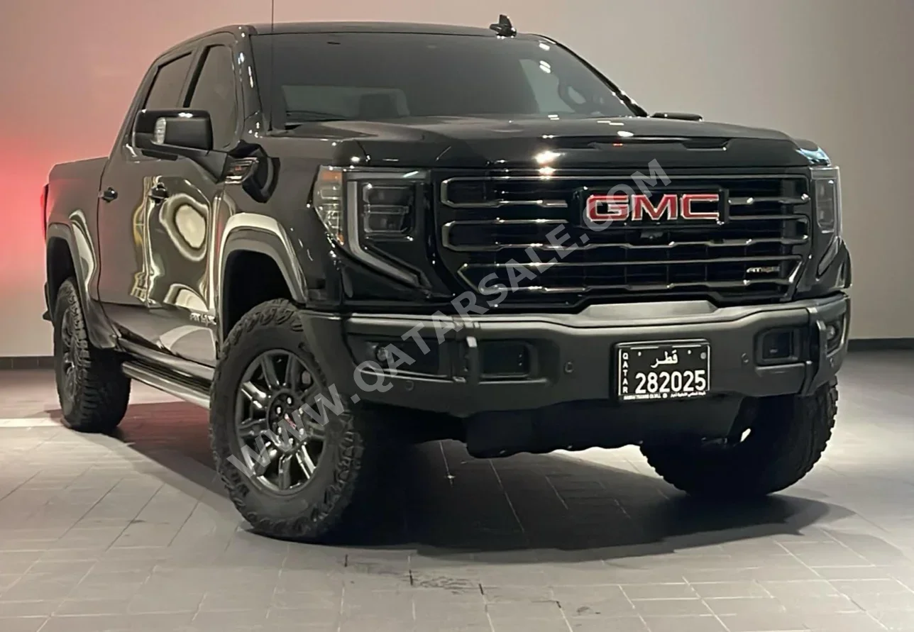 GMC  Sierra  AT4  2024  Automatic  12,400 Km  8 Cylinder  Four Wheel Drive (4WD)  Pick Up  Black  With Warranty