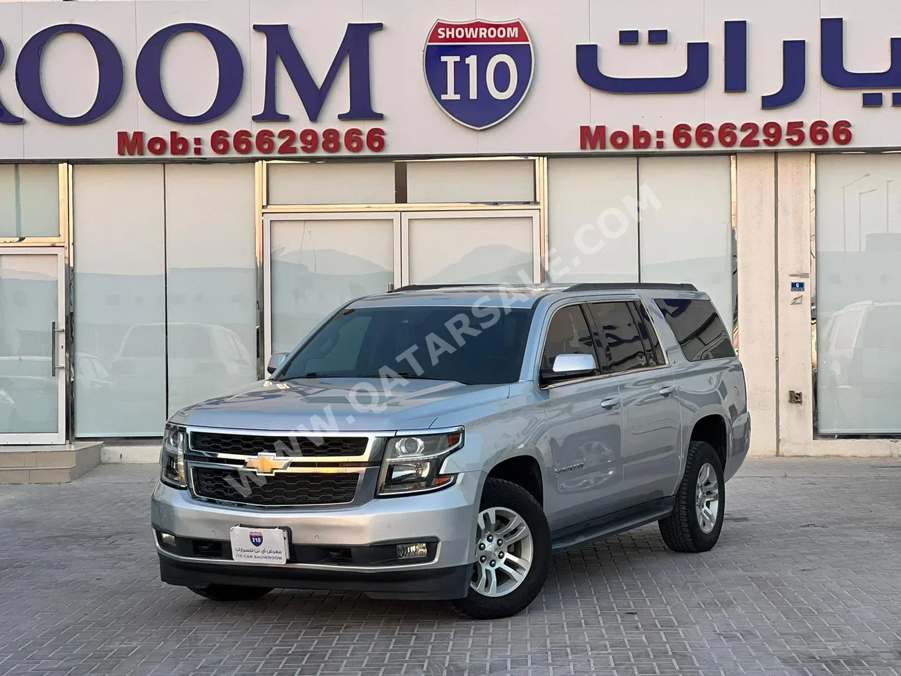 Chevrolet  Suburban  LT  2016  Automatic  169,000 Km  8 Cylinder  Four Wheel Drive (4WD)  SUV  Silver