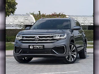 Volkswagen  Teramont  R Line  2023  Automatic  27,352 Km  6 Cylinder  Four Wheel Drive (4WD)  SUV  Gray  With Warranty