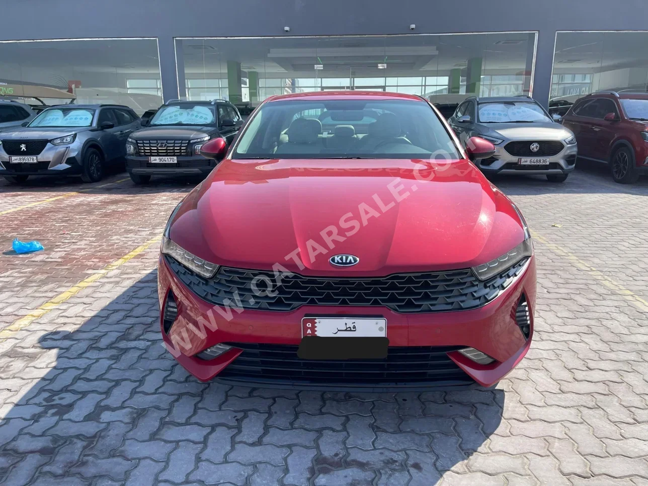 Kia  K5  2021  Automatic  54,000 Km  4 Cylinder  Front Wheel Drive (FWD)  Sedan  Red  With Warranty