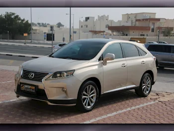 Lexus  RX  350  2013  Automatic  116,000 Km  6 Cylinder  Four Wheel Drive (4WD)  SUV  Gold